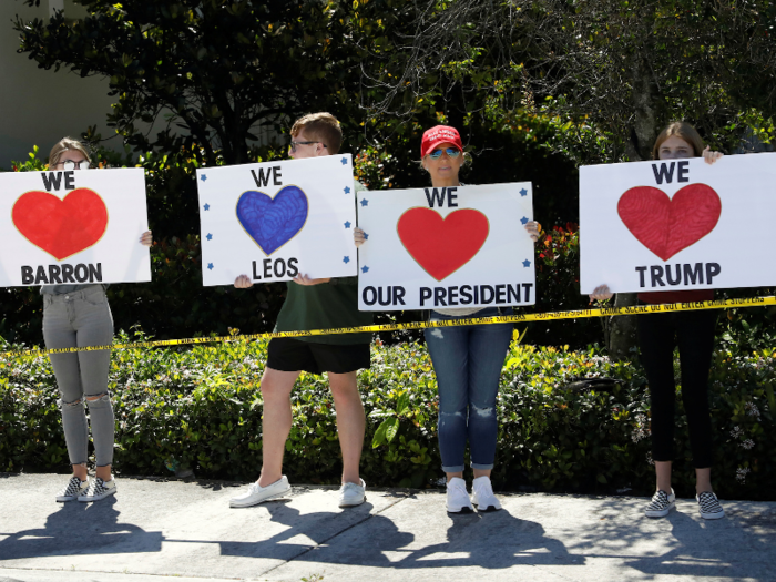 These supporters love him too, along with his son Barron, and apparently anyone who is a Leo.