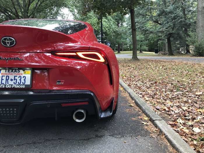 So what does the "GR" in the full Supra name mean? It stands for "Gazoo Racing" — the rubric under which Toyota motorsports operates.