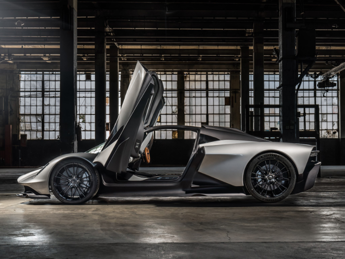 The automaker has called the Valhalla the "son of Valkyrie," its track-focused sports car.