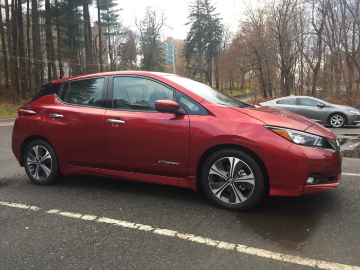 I also had difficulty finding a charging station when I drove the Nissan Leaf a few months later.