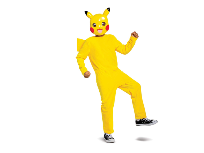 Pikachu is a moderately popular choice, at #62