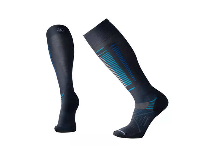 Tall socks specifically made for ski boots