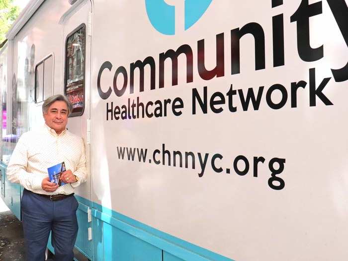 Dr. Freddy Molano, the vice president of infectious diseases and LGBTQ programs and services at CHN, has been working at the organization since it began. He witnessed the implementation of the mobile health clinics when the idea wasn