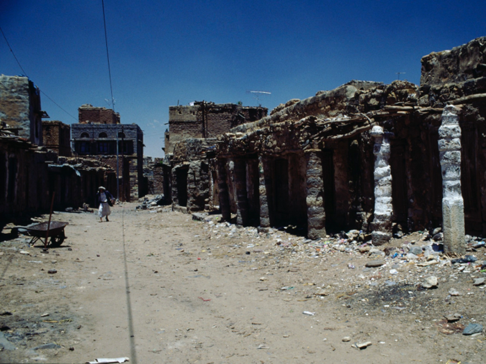 Residents fear more of Shibam will crumble. Already, two towers have collapsed in recent years, and 15 more could go the same way if they