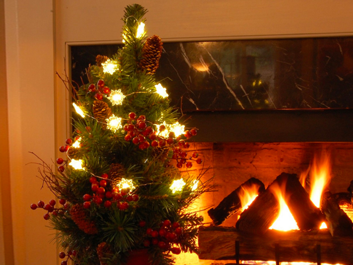 Mini string lights to wrap around your desk or a tiny tree