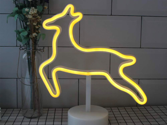 A neon LED sign that doesn