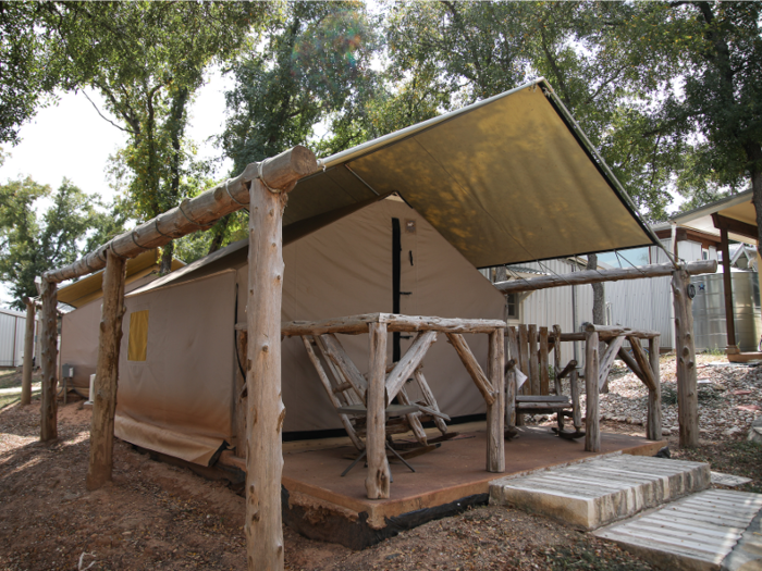 And this time residents would live in tiny homes instead of tents. Ground officially broke on the site in October 2014.