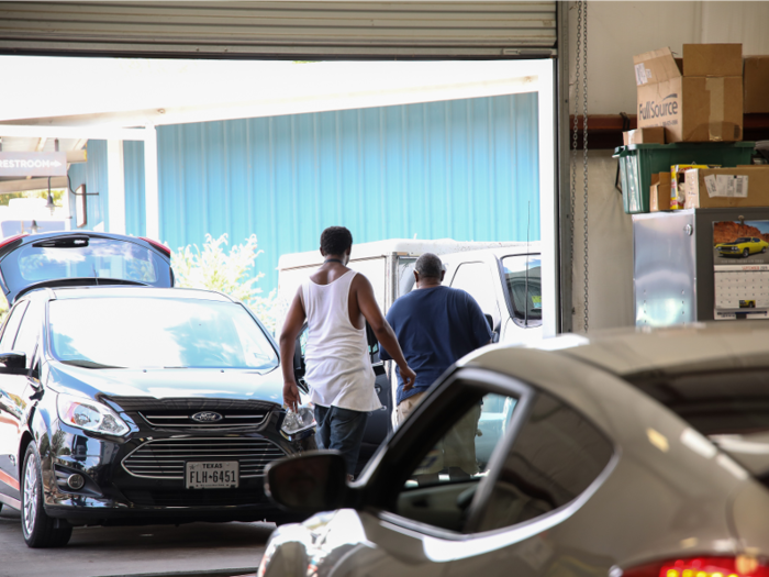 Depending on the hours, mechanics can earn up to $1,500 a month working in the on-site auto shop — and it gives Parks regular access to a lifelong joy of his: cars.