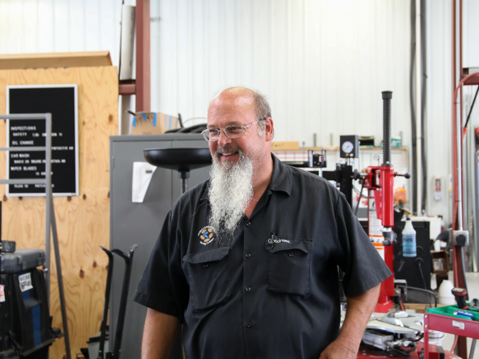 The on-site auto shop, which is open to the public, works similarly to the Community Works program in that it gives residents an easily-accessible place of employment.