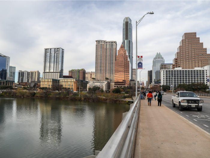 According to a KVUE Austin report, the homeless population grew from 6,232 to 7,992 between 2013 and 2018 at a rate of 28.2%. That