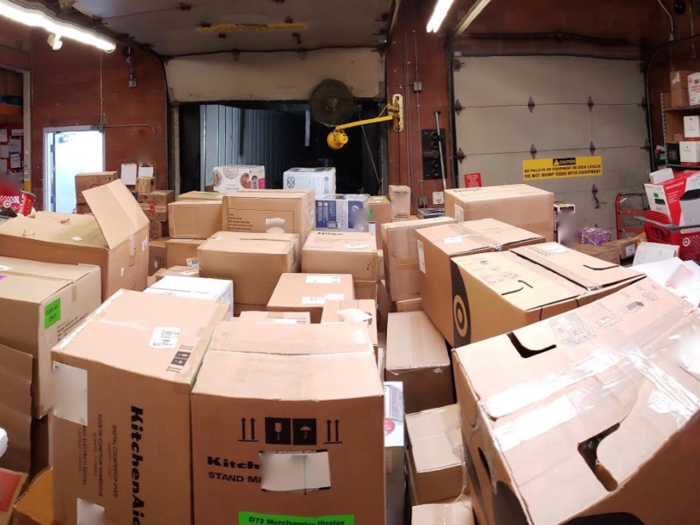 “I need to contour my body just to get to my desk each morning,” said a current employee in a Southern California Target who described his back room as "incredibly disorganized."