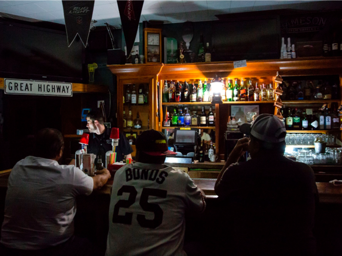 And despite bars suiting dark, moody lighting, no one likes a warm beer.