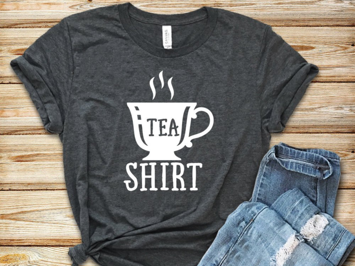 A "tea" shirt