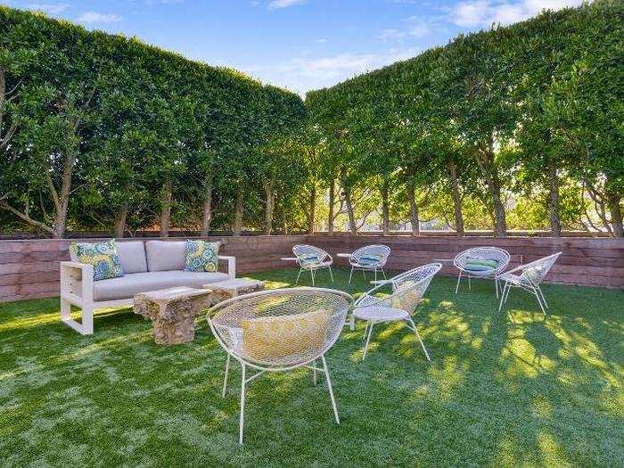 Courtyards and balconies provide plenty of outdoor space.