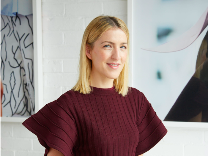 18. Sophie Hill has created a luxury online boutique that exists entirely on messaging apps