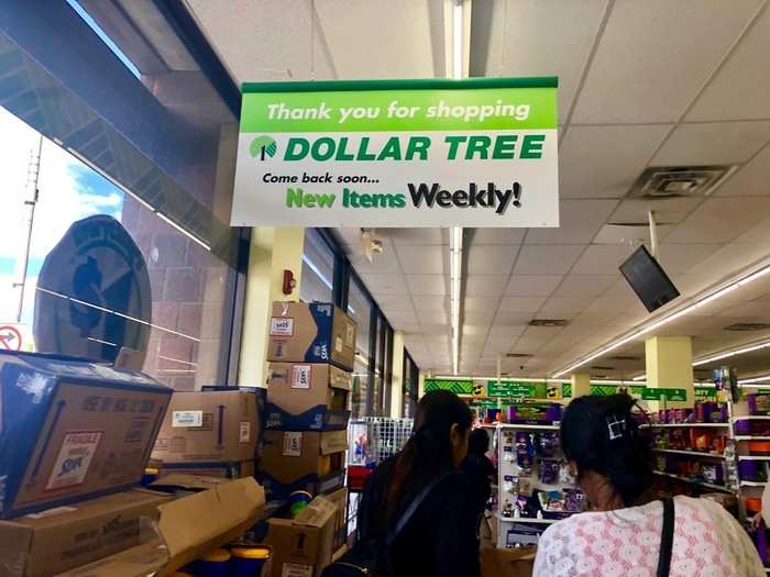 Despite the mess, we left the Jersey City Dollar Tree happy with the purchases we had made.