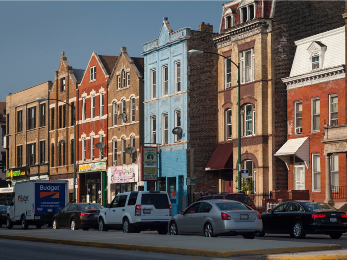 10. Chicago-Naperville-Elgin, Illinois-Indiana-Wisconsin, had a net population loss from migration of 365,909 between 2010 and 2018 — 3.9% of the metro