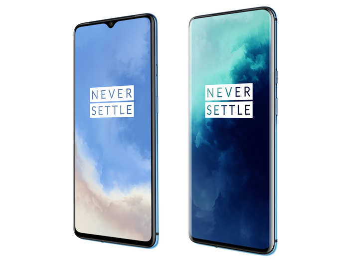 The OnePlus 7T Pro has a sharper 1440p screen compared to the 7T