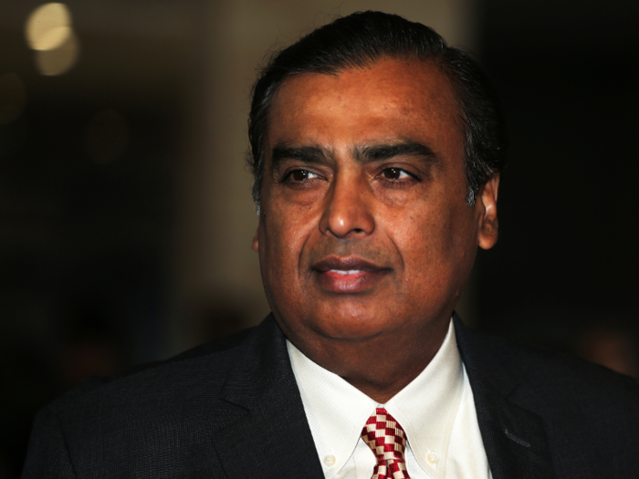 1. Mukesh Ambani