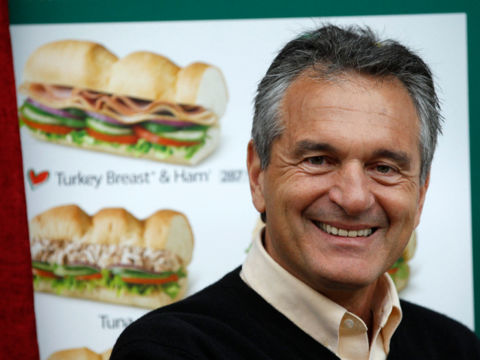 Fred DeLuca opened the first Subway restaurant at 17 years old.