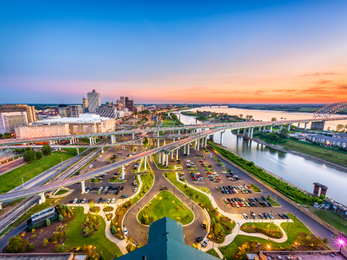 7. Memphis, Tennessee