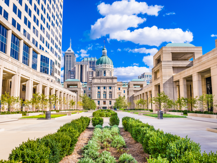 8. Indianapolis, Indiana