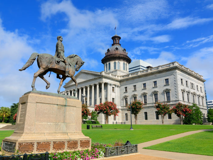 11. Columbia, South Carolina