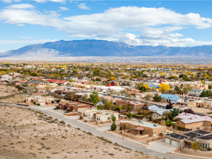 20. Albuquerque, New Mexico