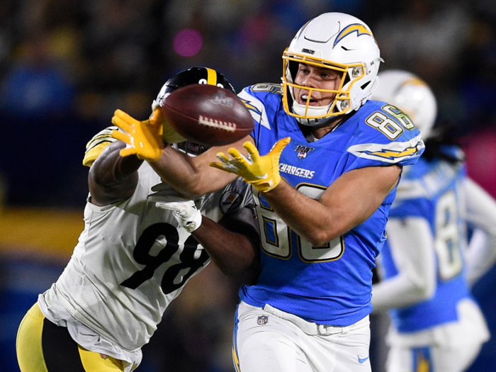 Hunter Henry, TE, Los Angeles Chargers
