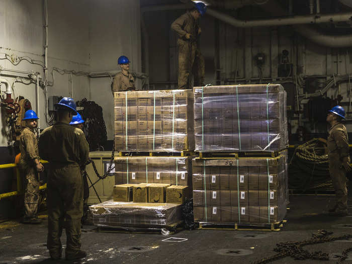 Working in combat cargo is not only physically taxing, but it is also mentally exhausting.