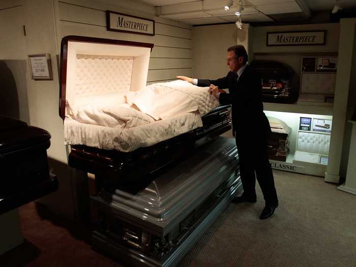 3. Funeral service managers make an average annual salary of $93,820.