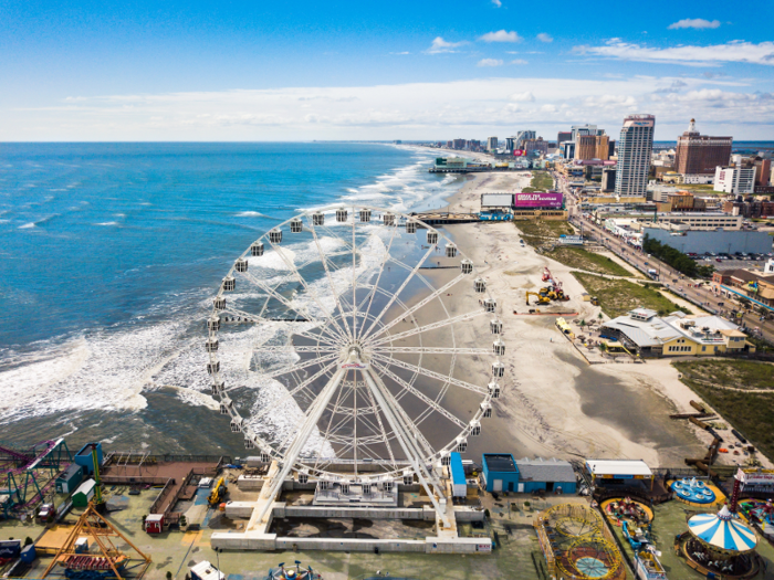 2. Atlantic City, New Jersey