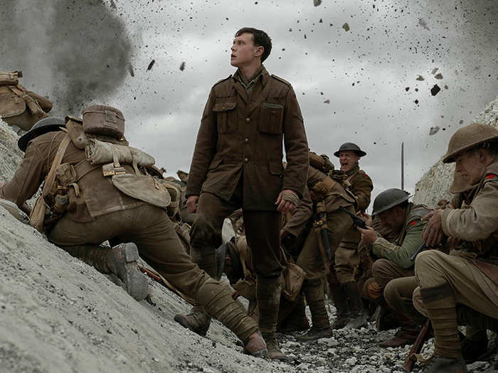 "1917" — December 25 (Wide releasing beginning January 10, 2020)