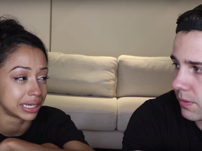 Dobrik and Koshy announced in June 2018 they had split. They filmed an emotional video on YouTube about the mutual breakup, and told fans they couldn