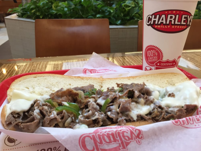 8. Charleys Philly Steaks — 533 locations