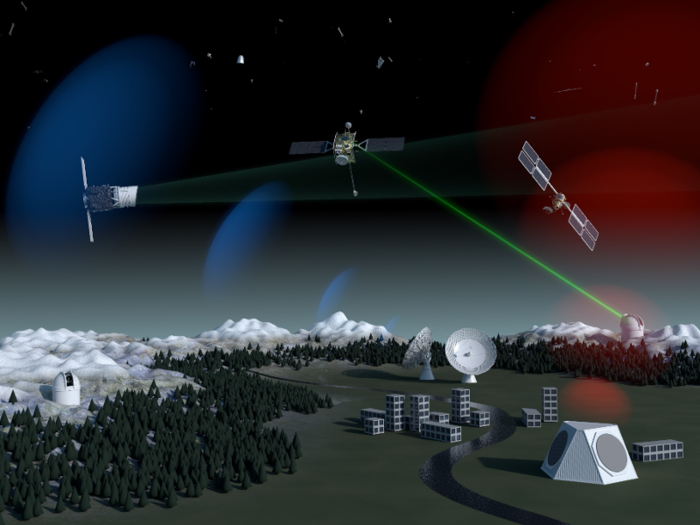 NASA works with the Department of Defense to track some dangerous space junk, mapping objects