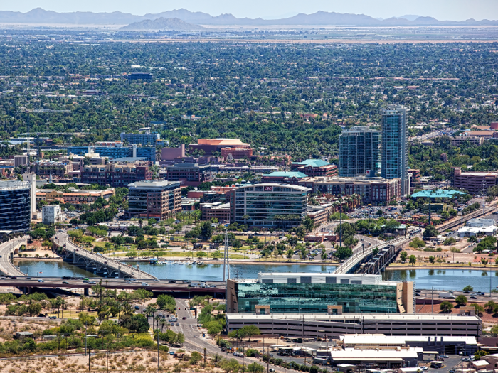 4. Tempe, Arizona