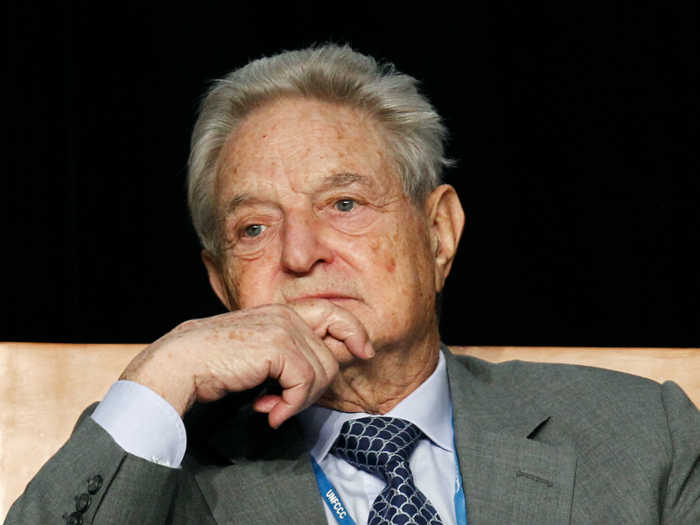 Financier George Soros fled Soviet occupation in his native Hungary in 1947.