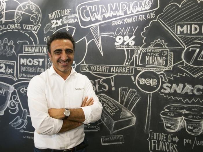 Hamdi Ulukaya founded the yogurt brand Chobani after emigrating from Turkey to attend college in New York.