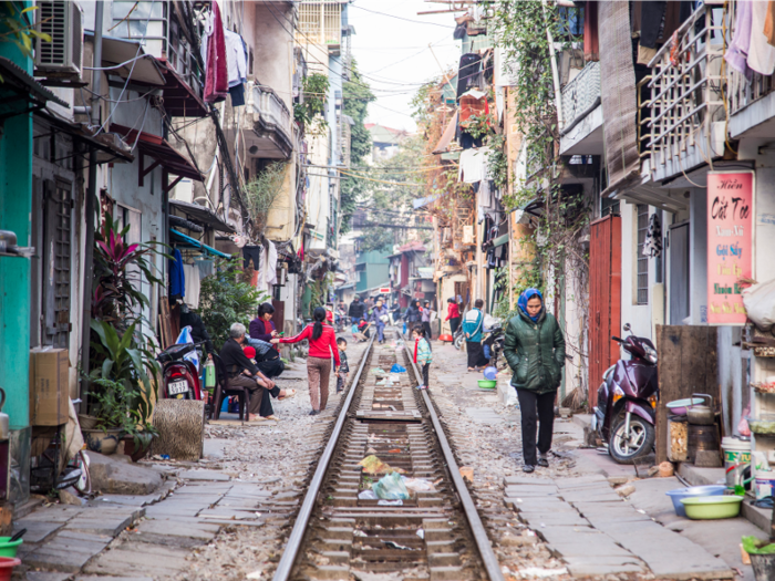 It was once known as a “rough part of town" until the area started gaining social media fame, according to the Guardian.