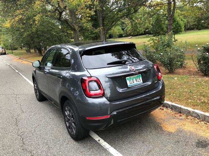 While the 500X looks OK from the front — if you dig that Fiat 500 vibe — the rear is pretty standard-issue Euro-hatch.