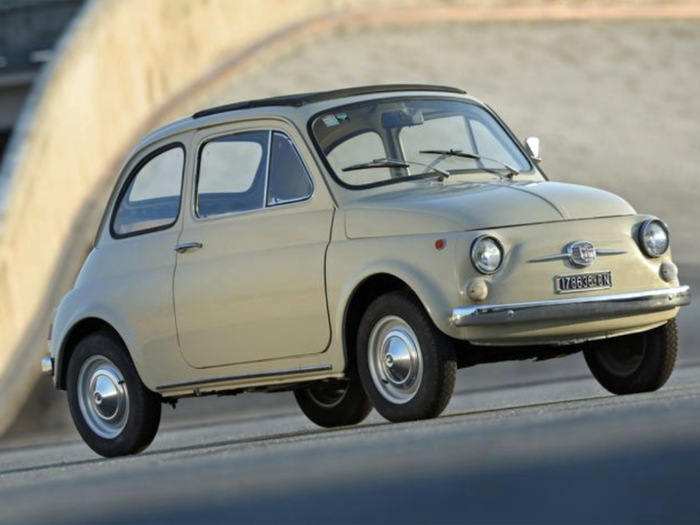 ... The Fiat Cinquecento, an important vehicle Fiat introduced in the late 1950s. The original 500 helped Italy