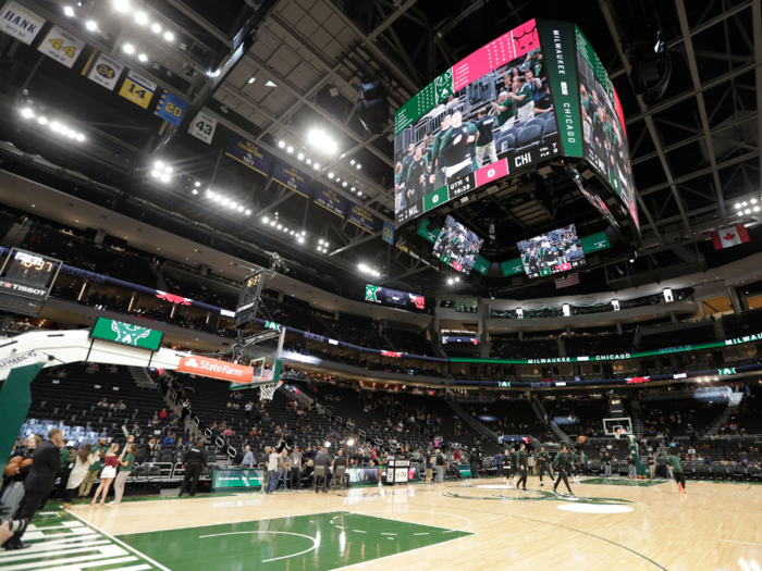 5. Fiserv Forum — Milwaukee Bucks