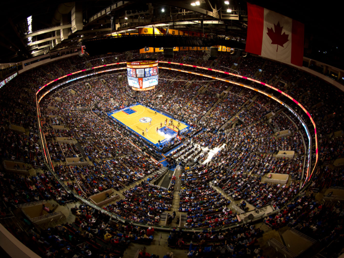 22. Wells Fargo Center — Philadelphia 76ers