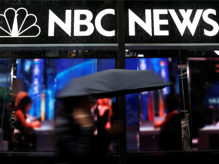 August-September 2017: In a phone call between an NBC lawyer and Farrow, the network attempts to distance itself from Farrow