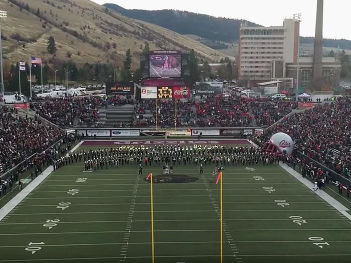 Montana: Washington-Grizzly Stadium