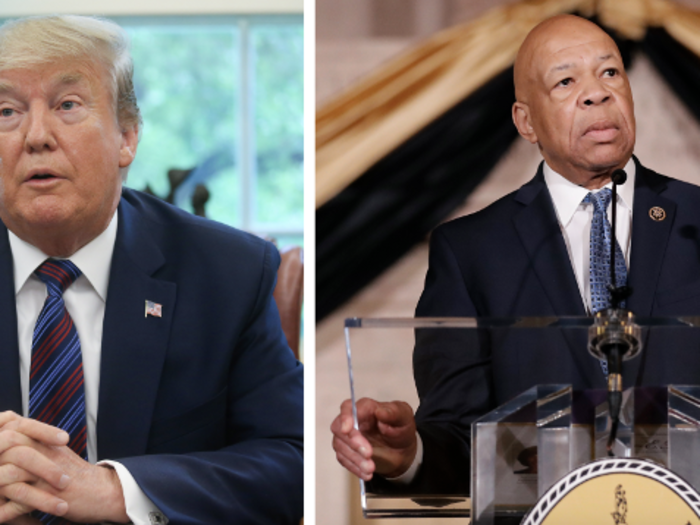 Cummings became chairman of the House Committee on Oversight and Reform in January 2019, giving him the power to investigate Trump. Despite seeming hesitant at first, he led the charge. He was one of three committee leaders guiding the impeachment inquiry.