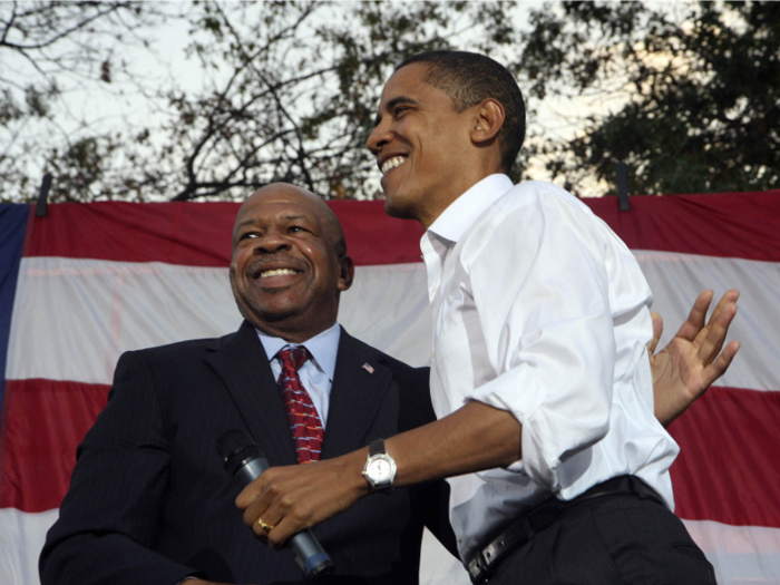 Cummings was one of the earliest supporters of Barack Obama. He co-chaired his presidential campaign in Maryland in 2008. He said he went with his gut, and broke from the Democratic establishment who were backing Hilary Clinton, because he knew Obama was going to win.