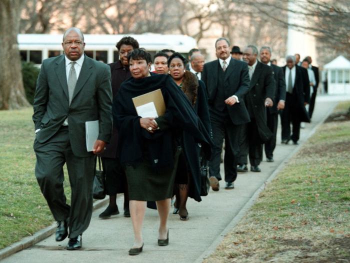 From 2003 to 2004, Cummings chaired the Congressional Black Caucus, and did his best to put the group to the forefront of the national consciousness.