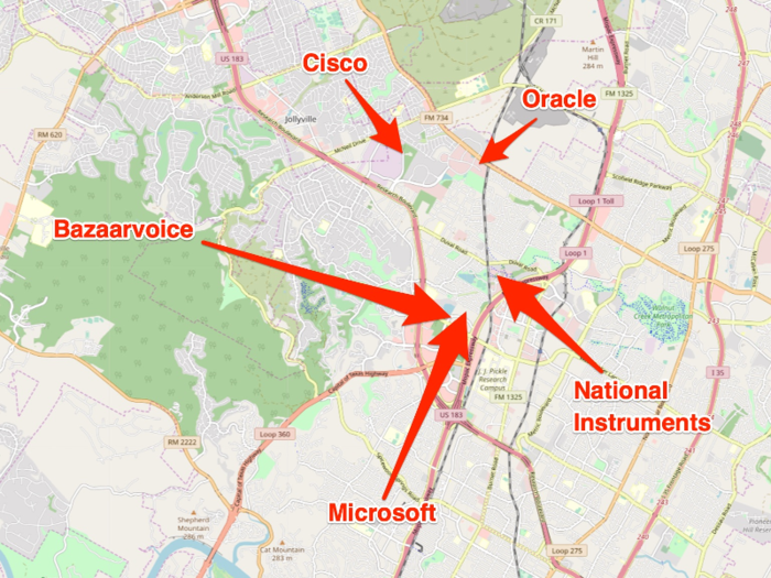 Cisco, National Instruments, Bazaarvoice, Oracle, and Microsoft have since filed in as well, further solidifying the area